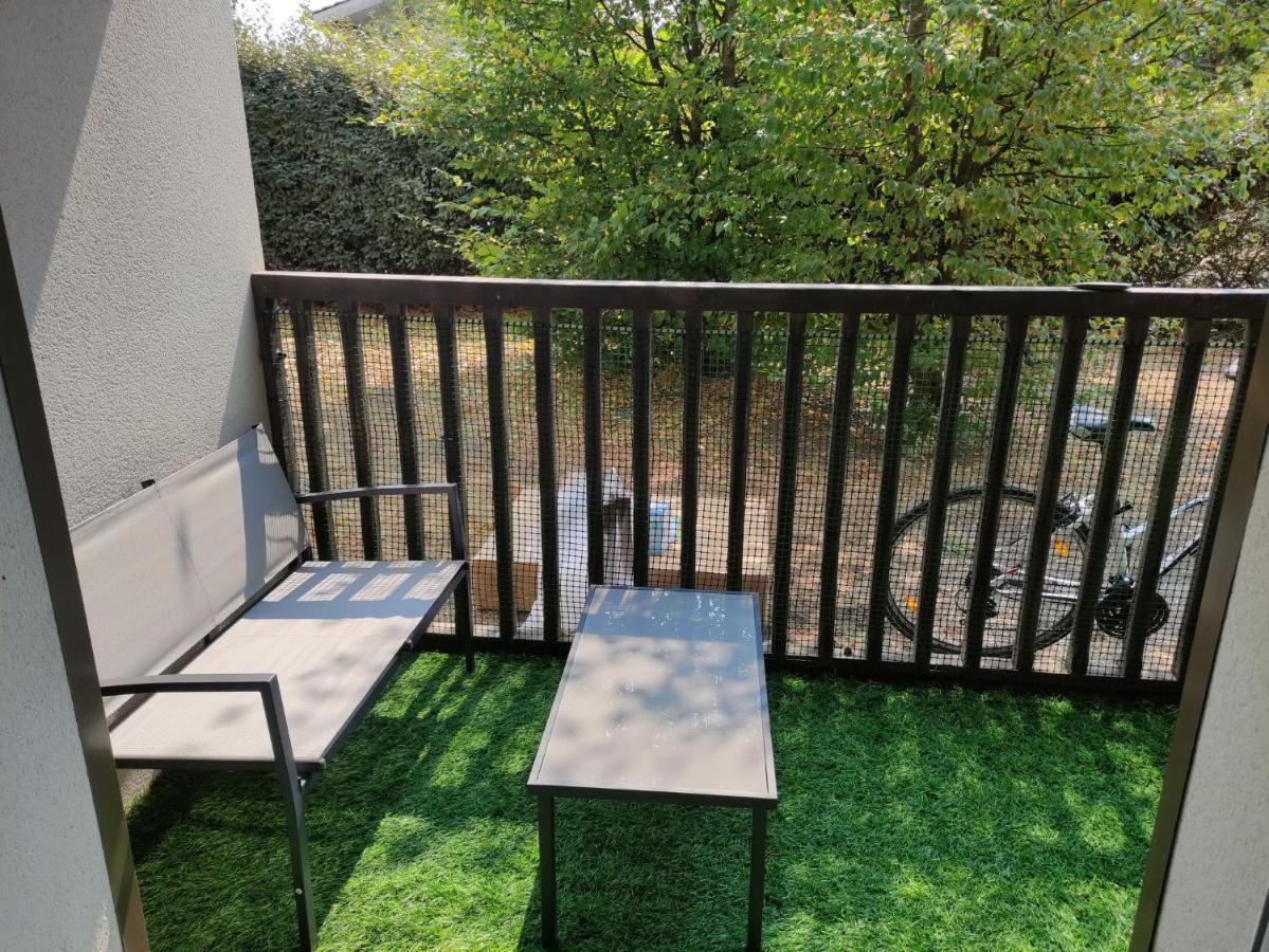 Superbe Appartement En Rez-De-Jardin A Lanton Zewnętrze zdjęcie