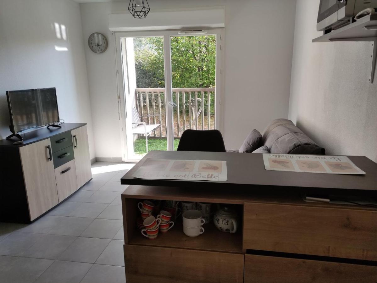 Superbe Appartement En Rez-De-Jardin A Lanton Zewnętrze zdjęcie